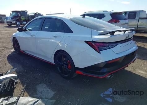 2025 Hyundai Elantra N из США, поврежденный, VIN KMHLW4DK9SU028675